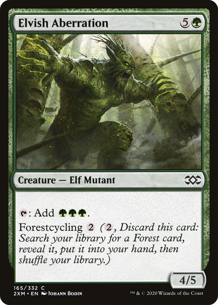 Image of Elvish Aberration (2XM-165) - Double Masters