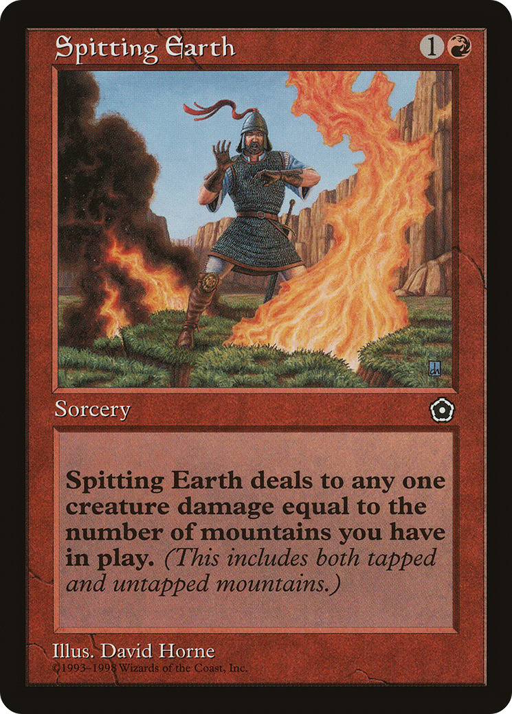 Image of Spitting Earth (P02-116) - Portal Second Age