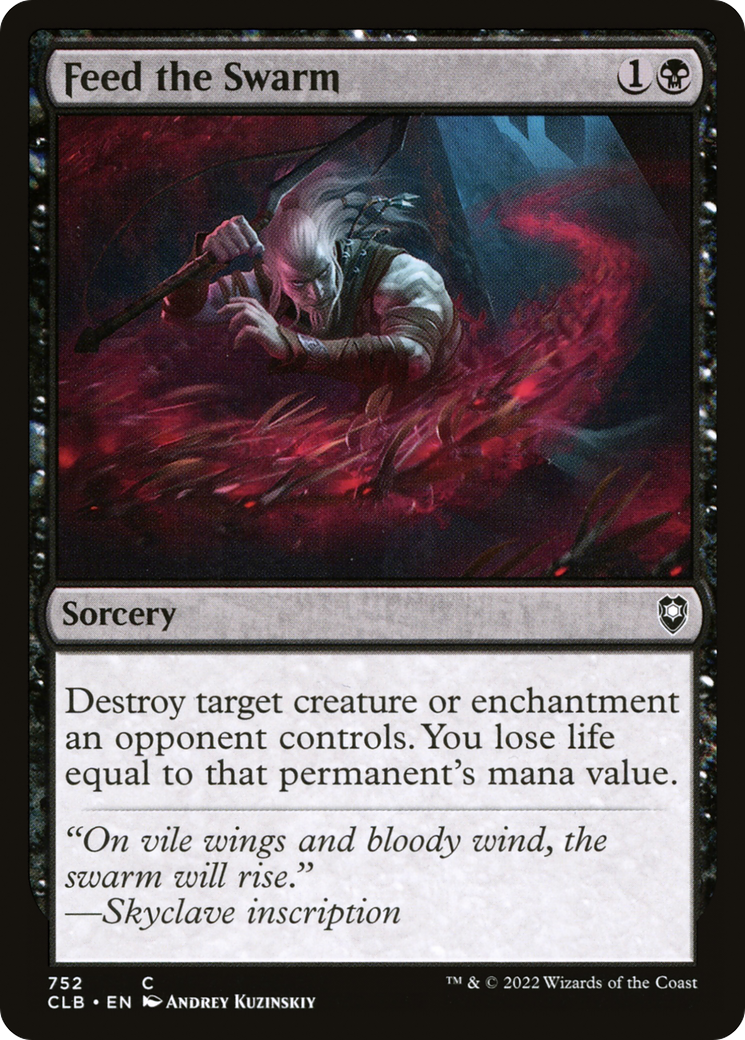Image of Feed the Swarm (CLB-752) - Commander Legends: Battle for Baldur's Gate