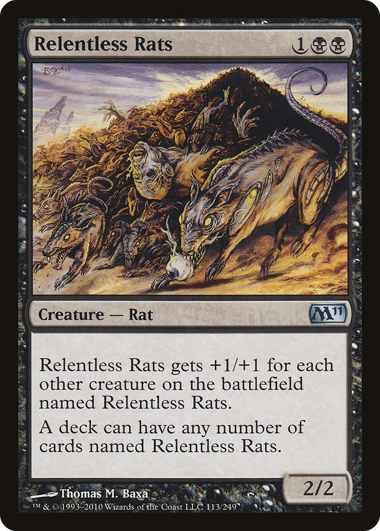 Image of Relentless Rats (M11-113) - Magic 2011