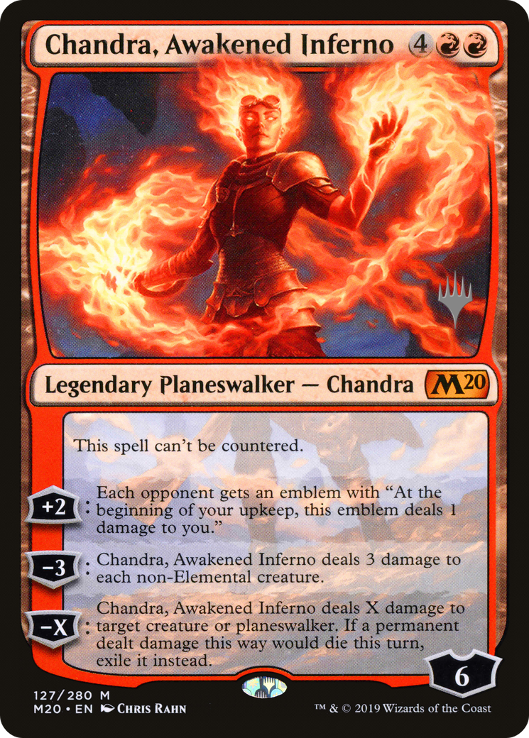 Image of Chandra, Awakened Inferno (PPM20-127P) - Core Set 2020 Promos