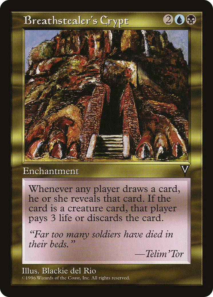 Image of Breathstealer's Crypt (VIS-) - Visions