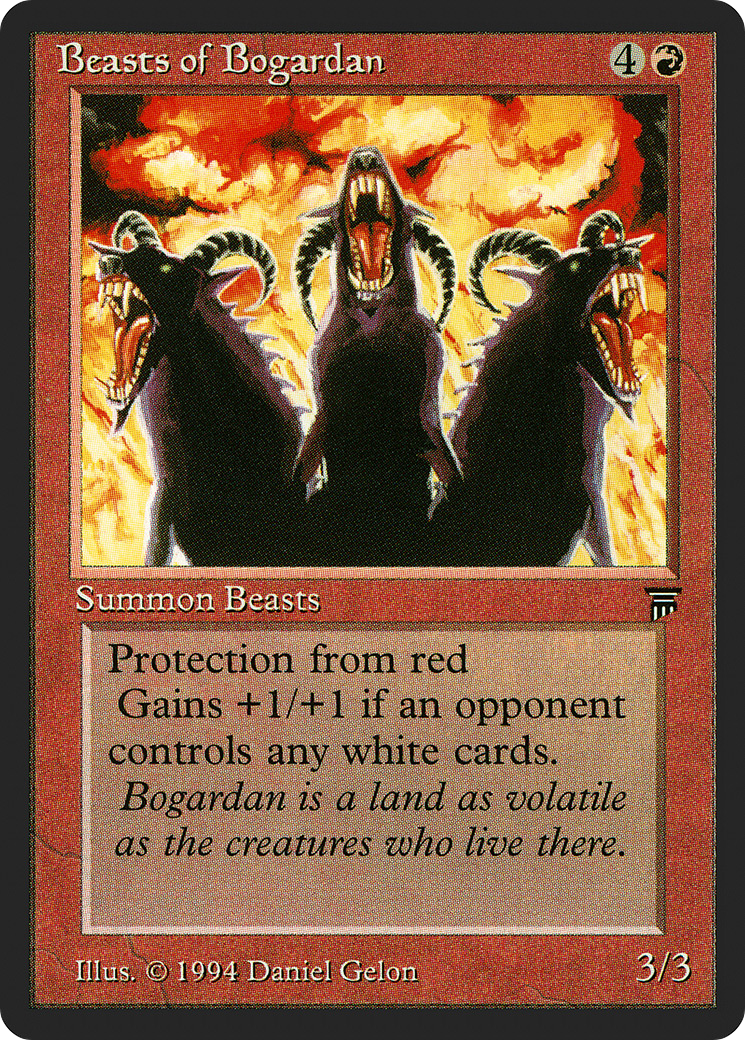 Image of Beasts of Bogardan (LEG-) - Legends