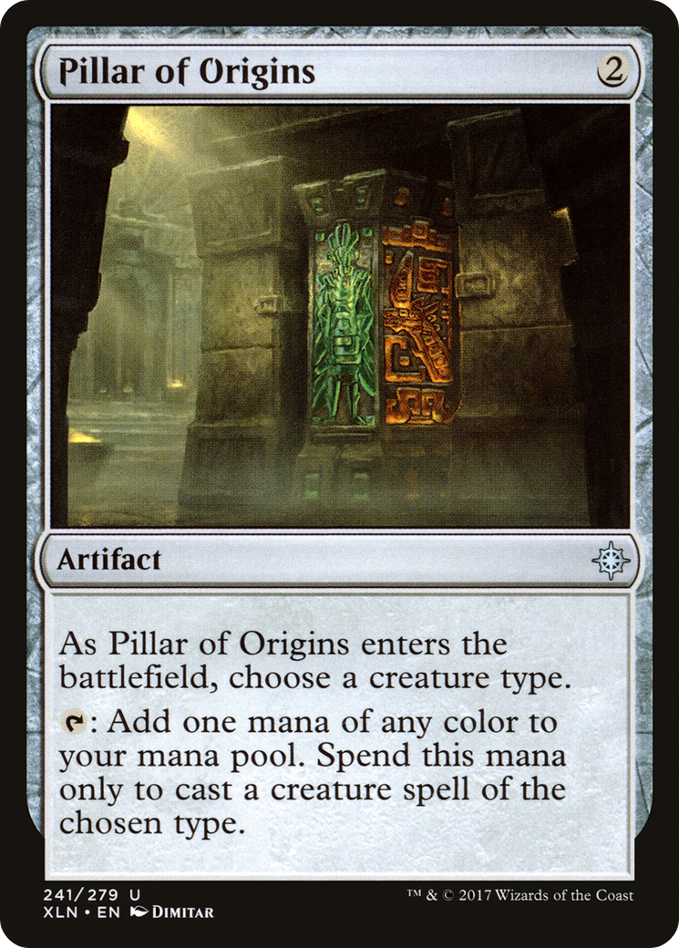 Image of Pillar of Origins (XLN-241) - Ixalan Foil