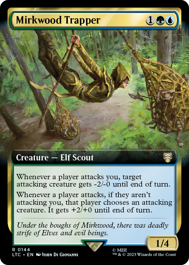 Image of Mirkwood Trapper (Extended Art) (LTC-144) - Tales of Middle-earth Commander: (Extended Art) Foil