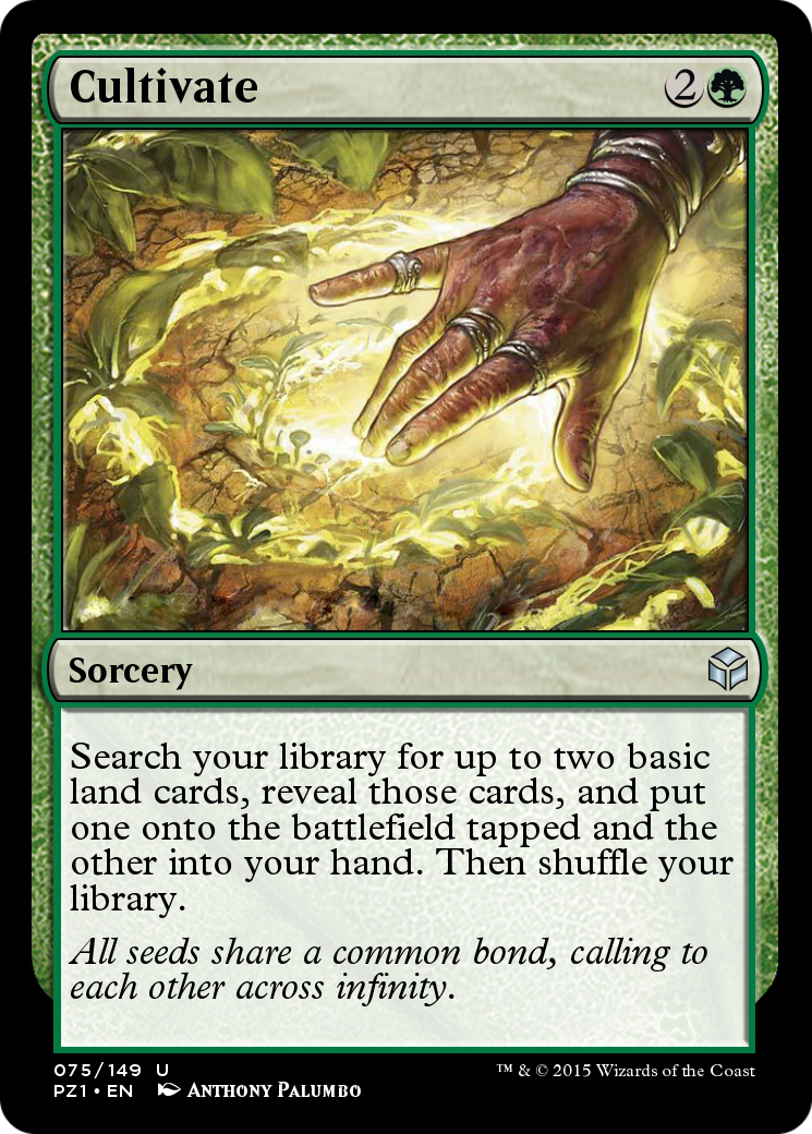 Image of Cultivate (PZ1-075) - Legendary Cube Prize Pack