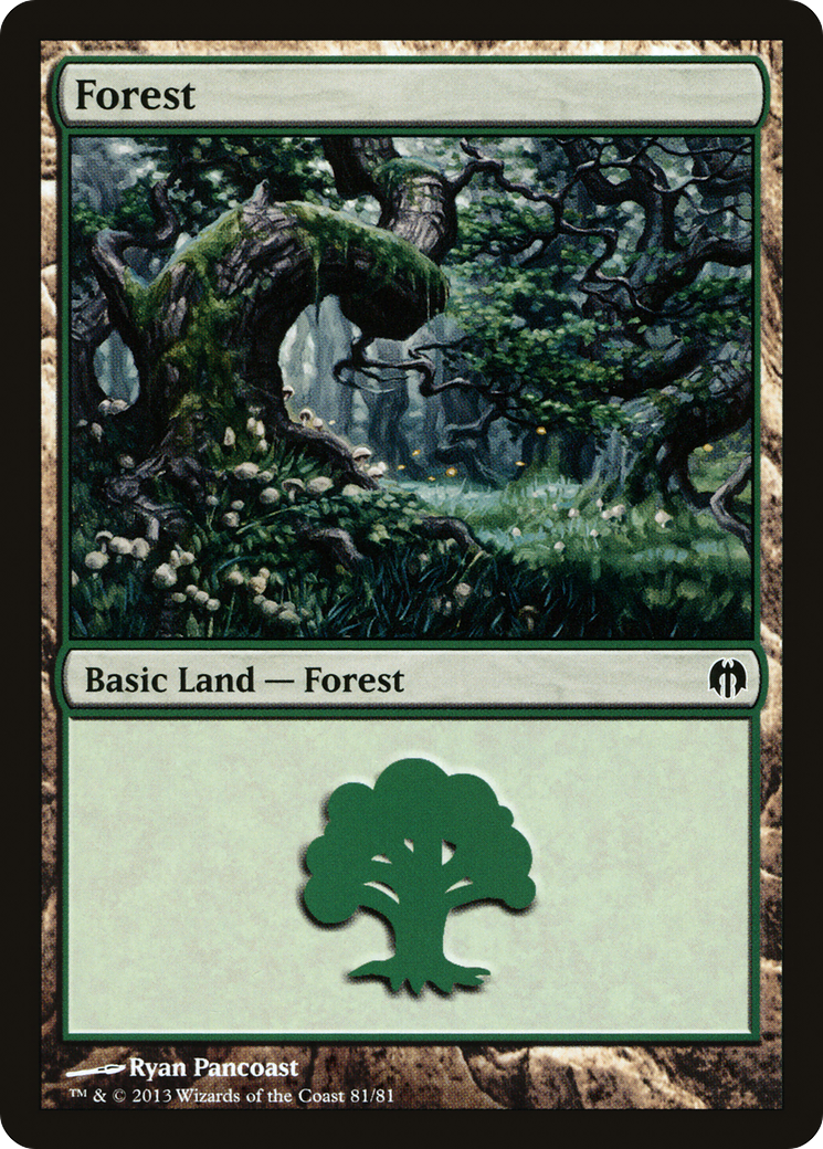 Image of Forest (81) (DDL-081) - Duel Decks: Heroes vs. Monsters