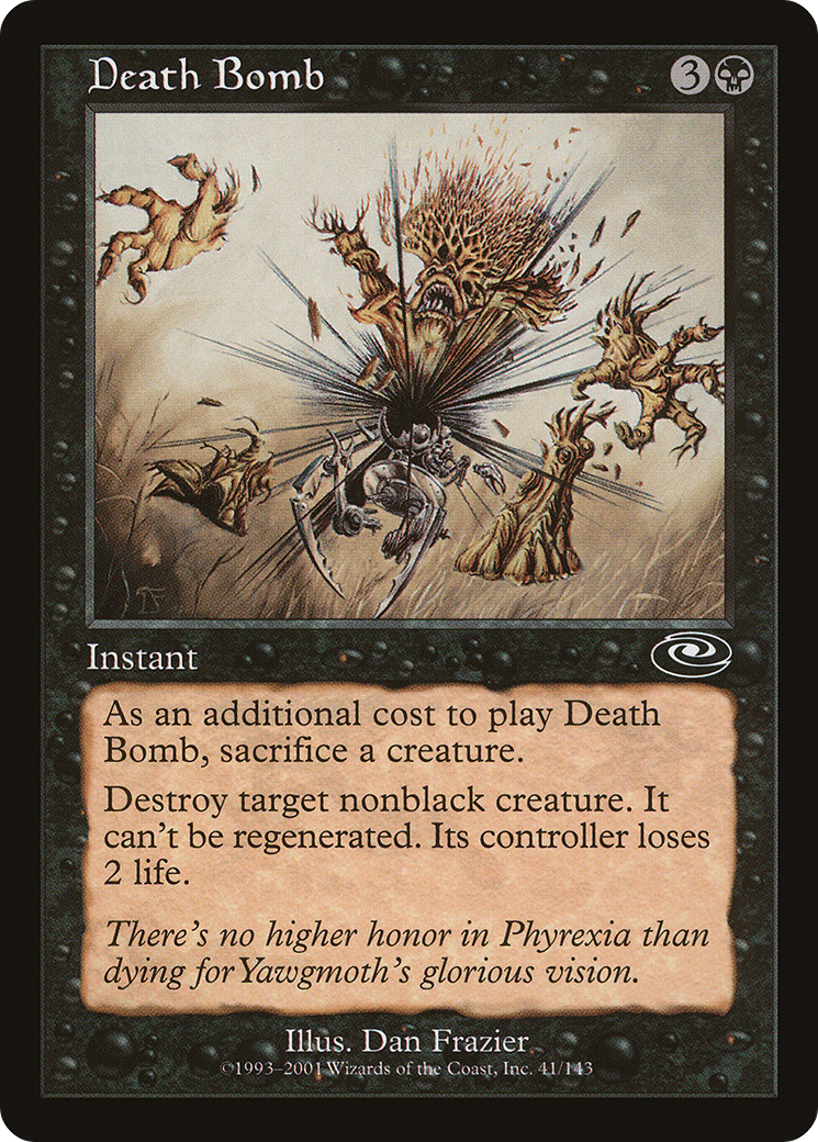 Image of Death Bomb (PLS-041) - Planeshift
