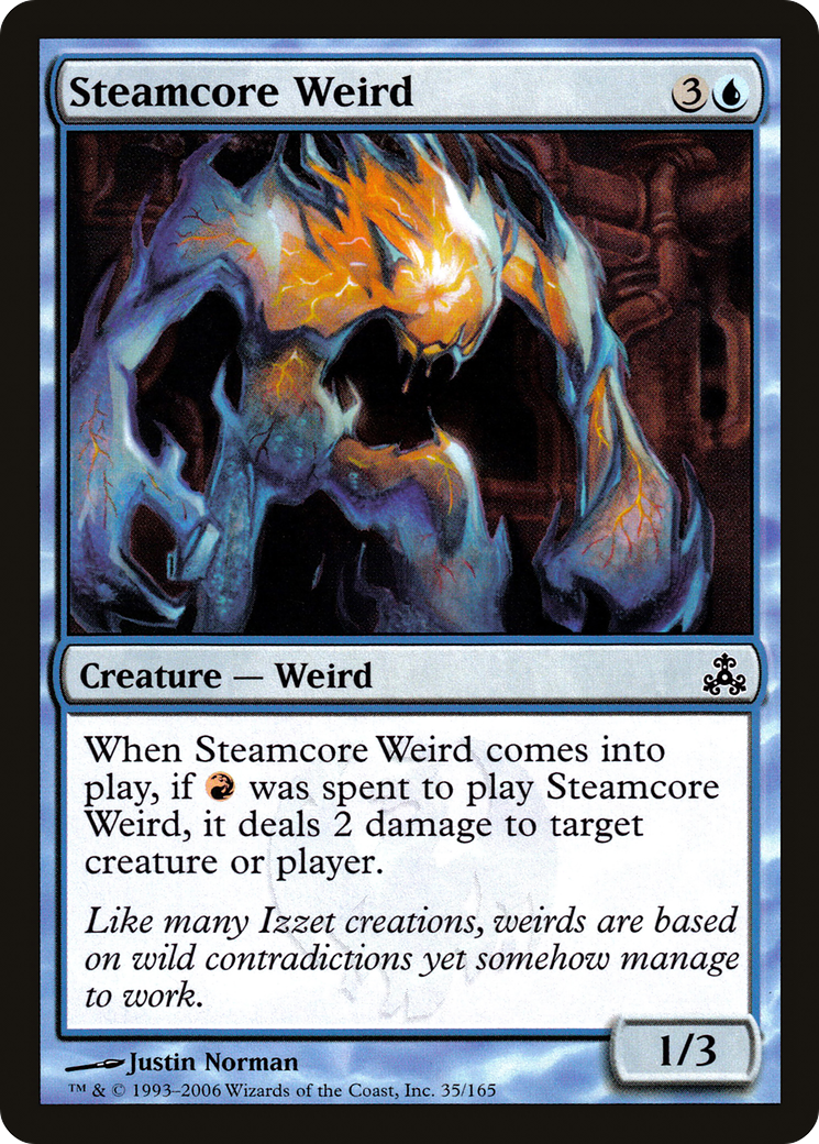 Image of Steamcore Weird (GPT-) - Guildpact Foil