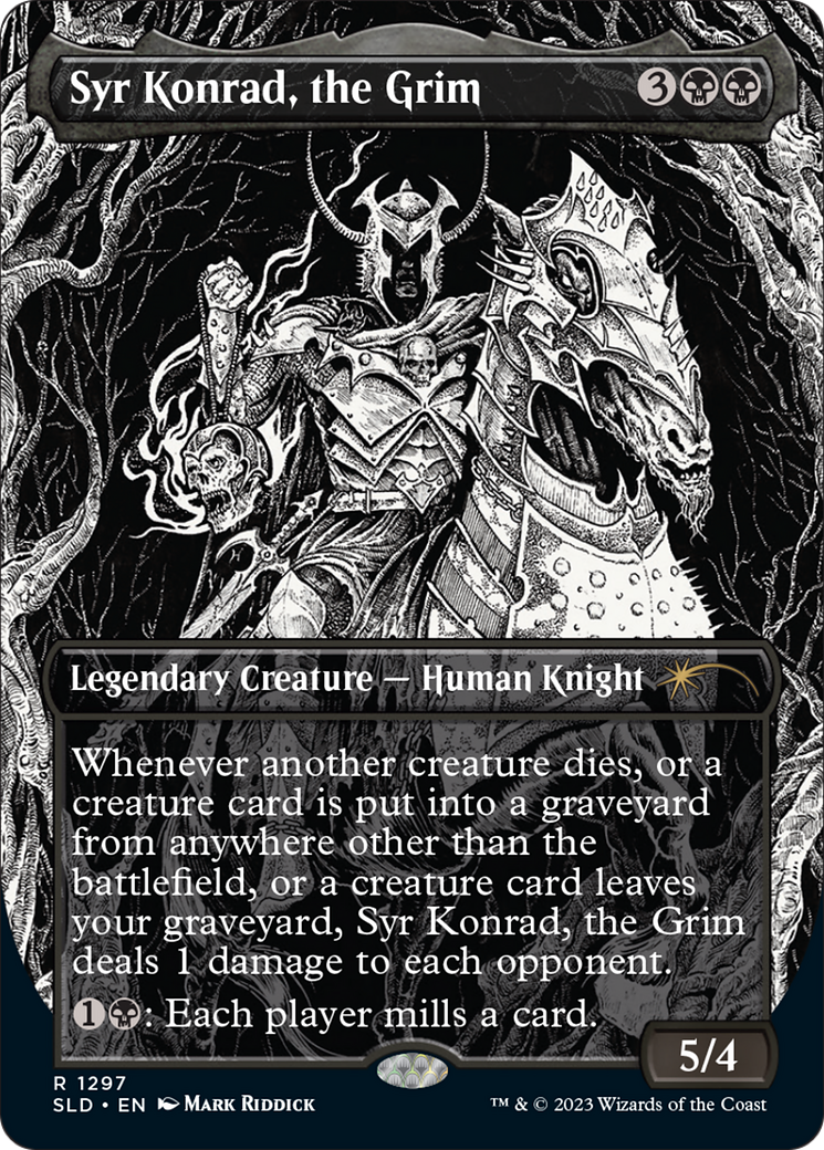 Image of Syr Konrad, the Grim (SLD-1297) - Secret Lair Drop (Borderless)