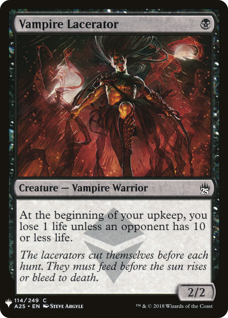 Image of Vampire Lacerator (LIST-A25-114) - The List