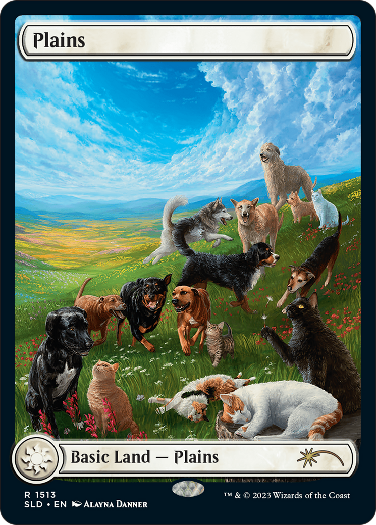 Image of Plains (1513) (SLD-1513) - Secret Lair Drop: (Full Art) Foil