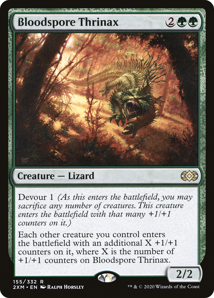 Image of Bloodspore Thrinax (2XM-155) - Double Masters