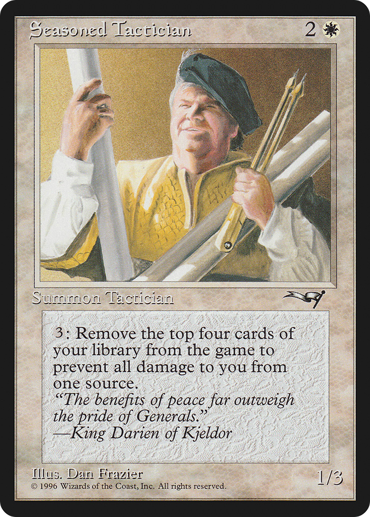 Image of Seasoned Tactician (ALL-) - Alliances