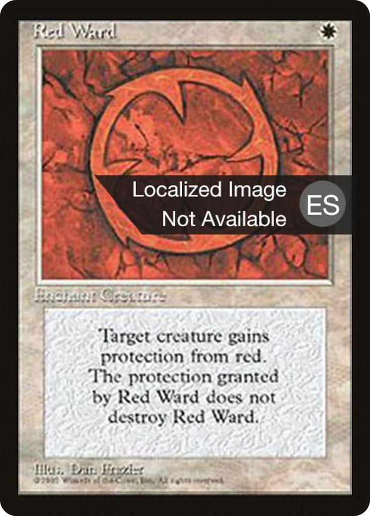 Image of Red Ward (4BB-) - Fourth Edition Foreign Black Border