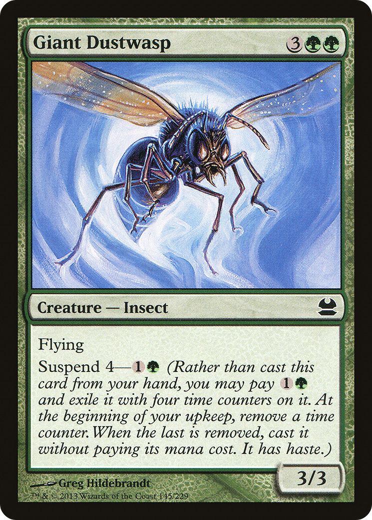 Image of Giant Dustwasp (MMA-145) - Modern Masters Foil
