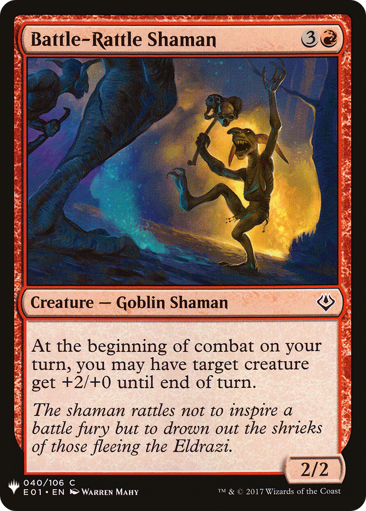 Image of Battle-Rattle Shaman (LIST-E01-40) - The List