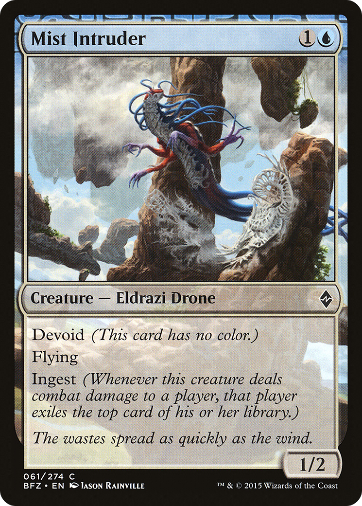 Image of Mist Intruder (BFZ-061) - Battle for Zendikar: (devoid)
