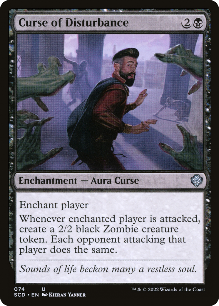 Image of Curse of Disturbance (SCD-074) - Starter Commander Decks