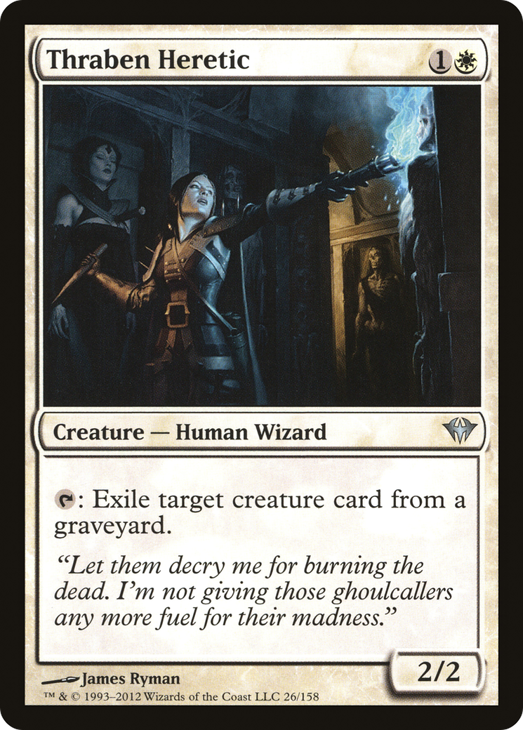 Image of Thraben Heretic (DKA-026) - Dark Ascension