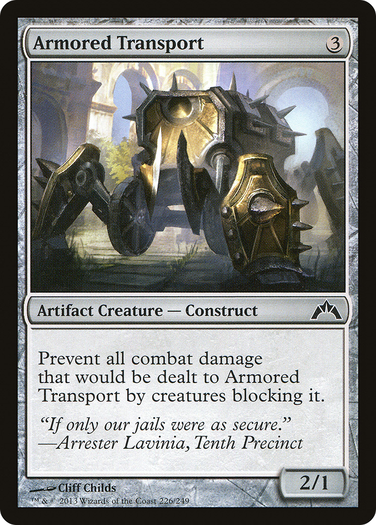 Image of Armored Transport (GTC-226) - Gatecrash Foil
