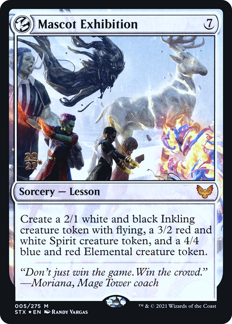 Image of Mascot Exhibition (PRE-005) - Strixhaven: School of Mages Promos: (lesson) Foil