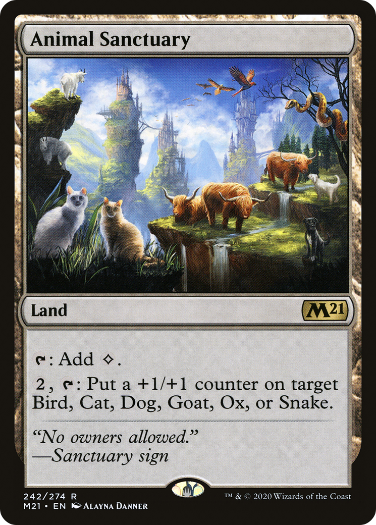 Image of Animal Sanctuary (M21-242) - Core Set 2021