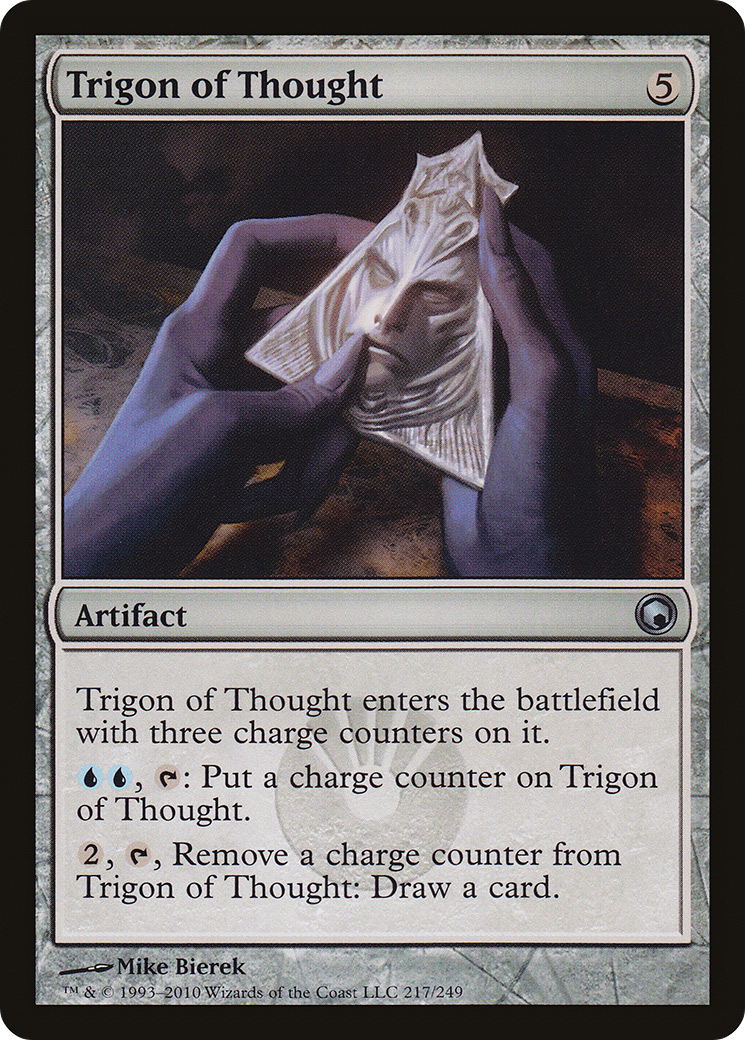 Image of Trigon of Thought (SOM-217) - Scars of Mirrodin Foil