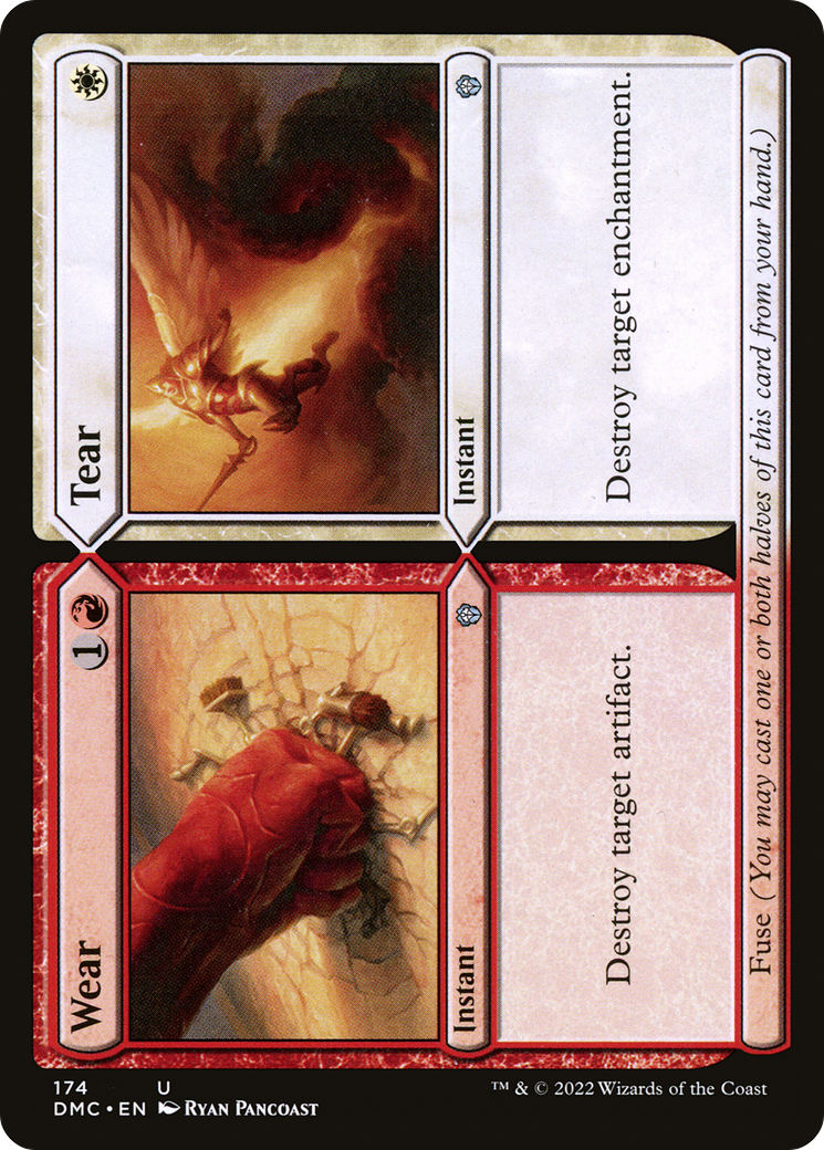Image of Wear // Tear (DMC-174) - Dominaria United Commander