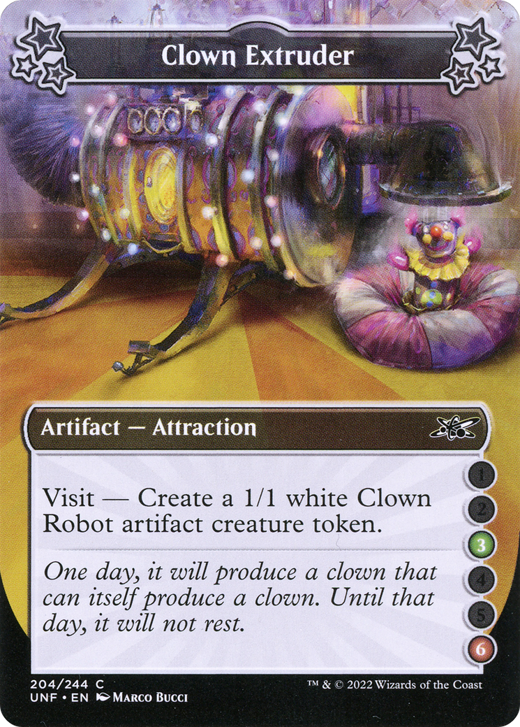 Image of Clown Extruder (3-6) (UNF-204) - Unfinity Foil