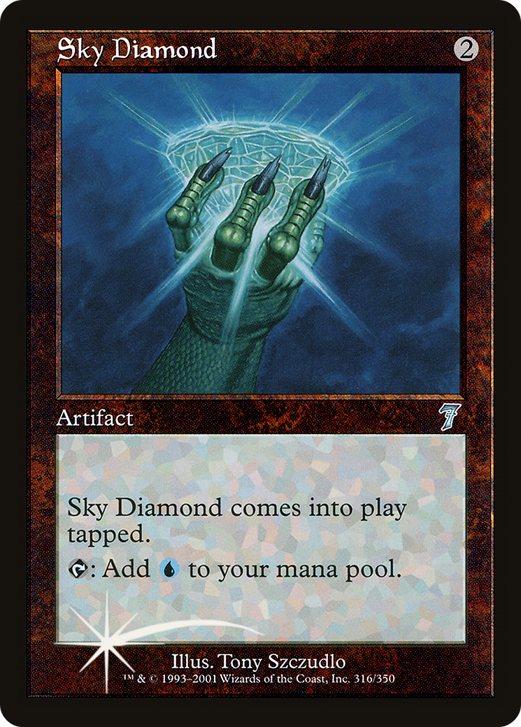Image of Sky Diamond (7ED-316) - 7th Edition Foil