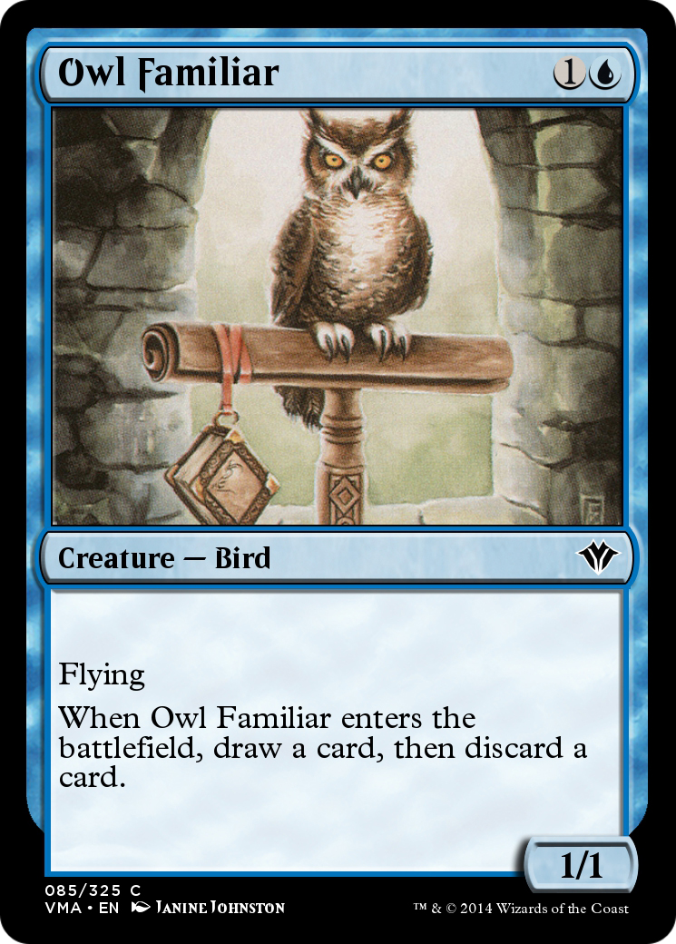 Image of Owl Familiar (VMA-085) - Vintage Masters
