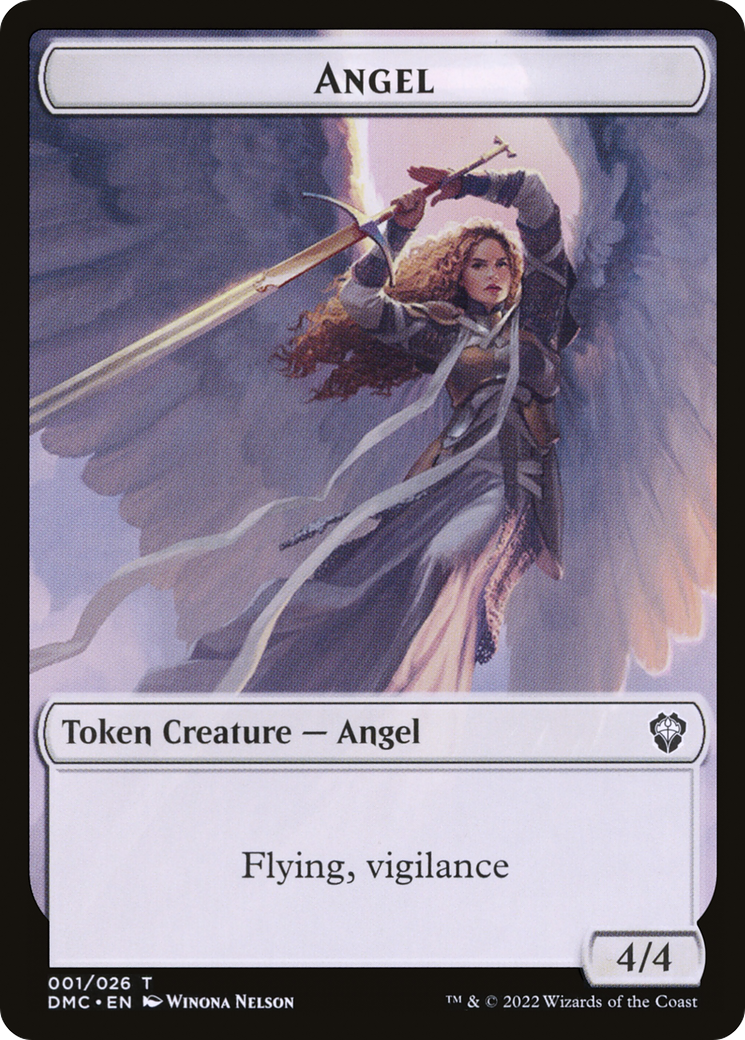 Image of Angel (TDMU-001) - Dominaria United Tokens