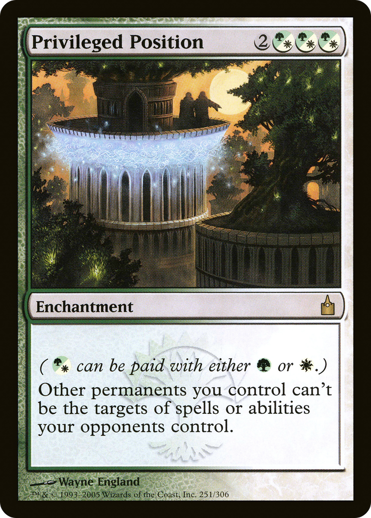Image of Privileged Position (RAV-251) - Ravnica: City of Guilds Foil