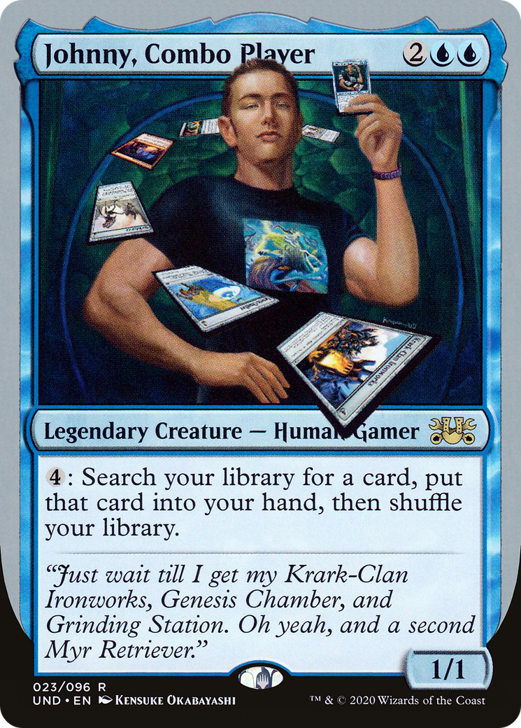 Image of Johnny, Combo Player (UND-023) - Unsanctioned