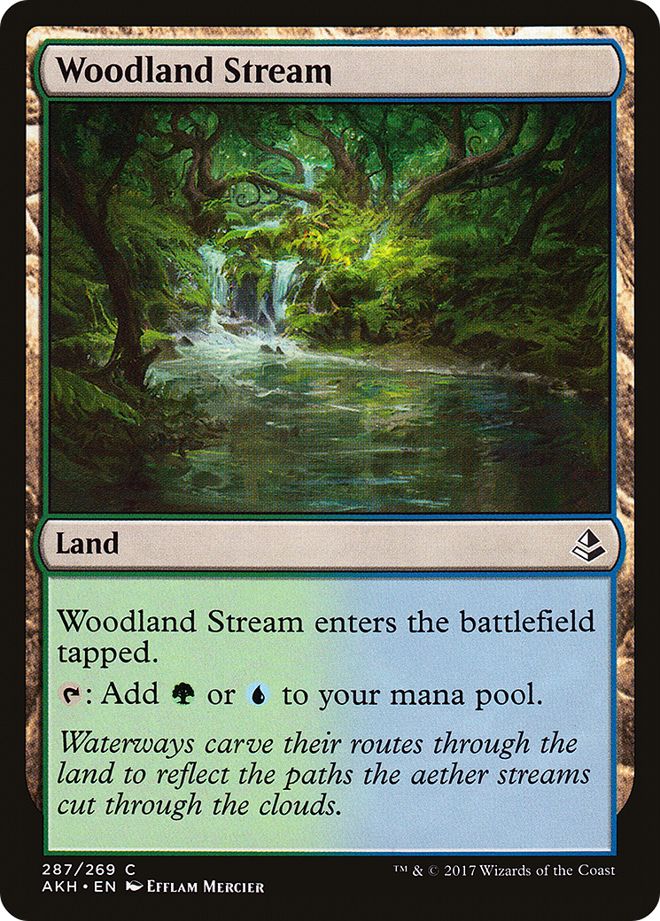 Image of Woodland Stream (AKH-287) - Amonkhet