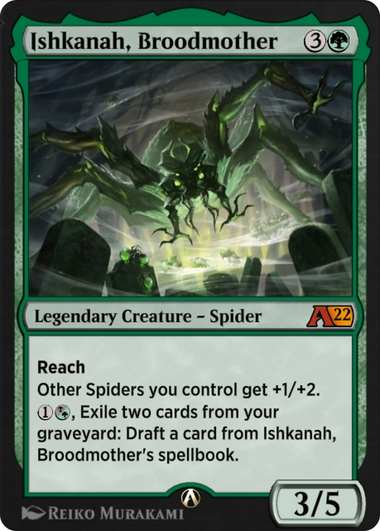 Image of Ishkanah, Broodmother (Y22-052) - Alchemy: Innistrad
