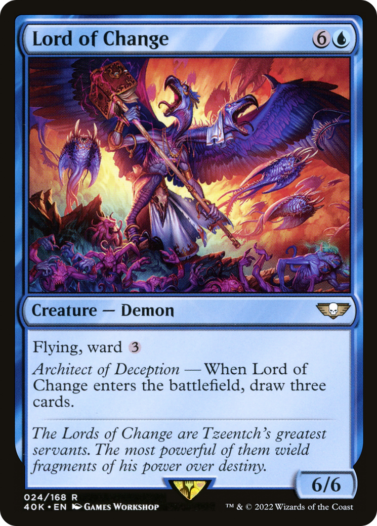 Image of Lord of Change (40K-024) - Warhammer 40,000 Commander
