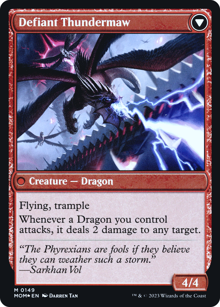 Image of Invasion of Tarkir (PRE-149) - March of the Machine Promos Foil