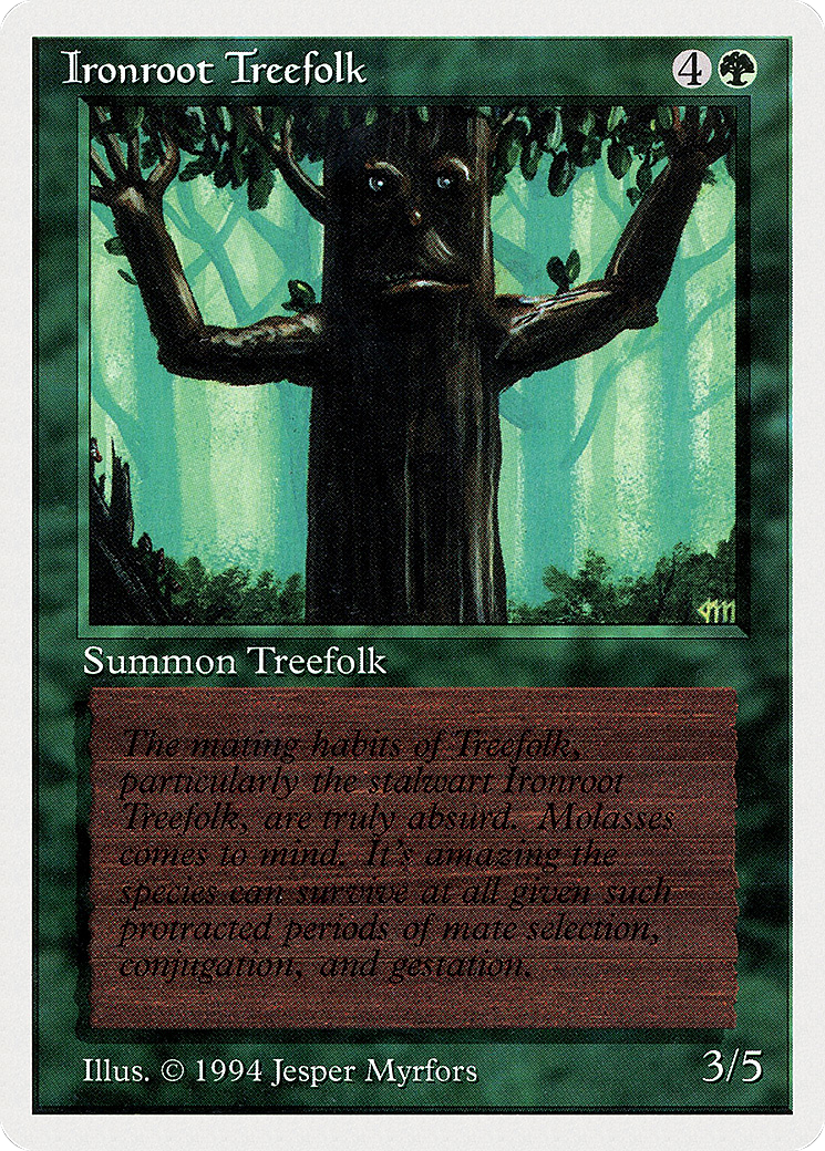 Image of Ironroot Treefolk (SUM-204) - Summer Magic / Edgar