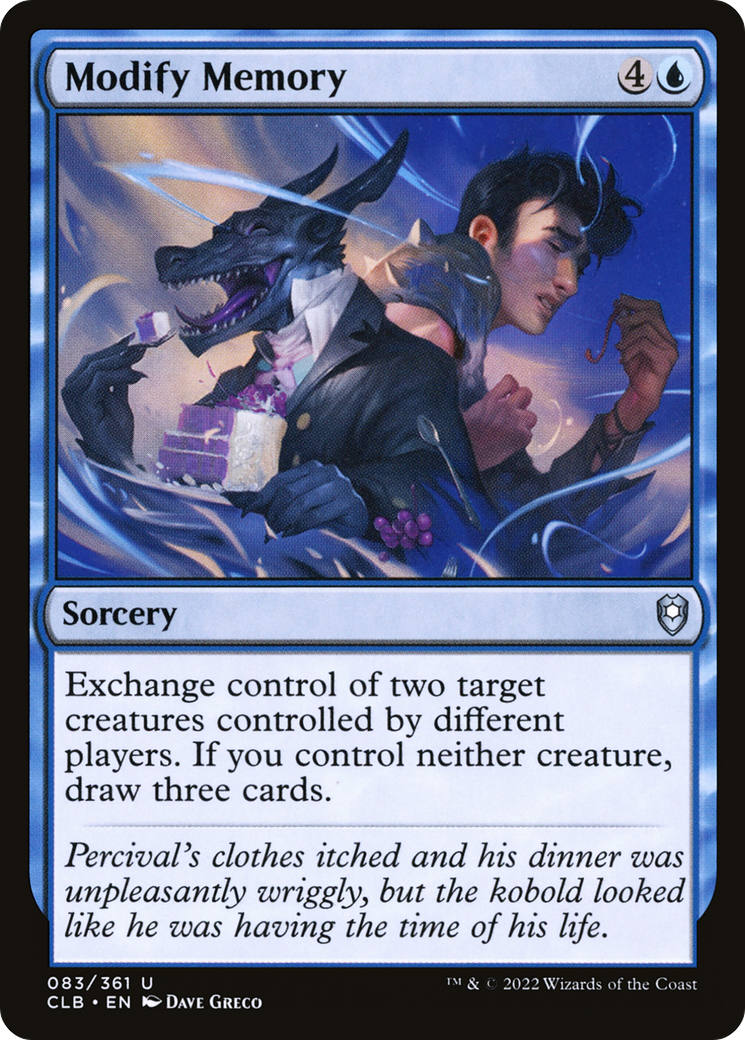 Image of Modify Memory (CLB-083) - Commander Legends: Battle for Baldur's Gate