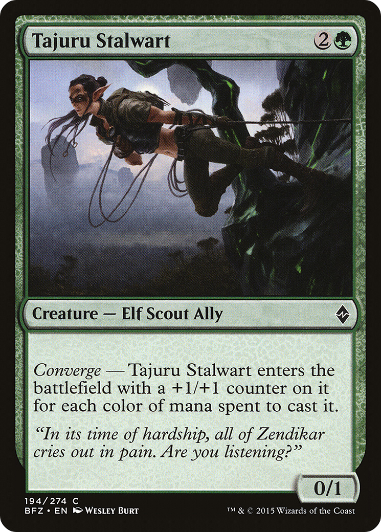 Image of Tajuru Stalwart (BFZ-194) - Battle for Zendikar