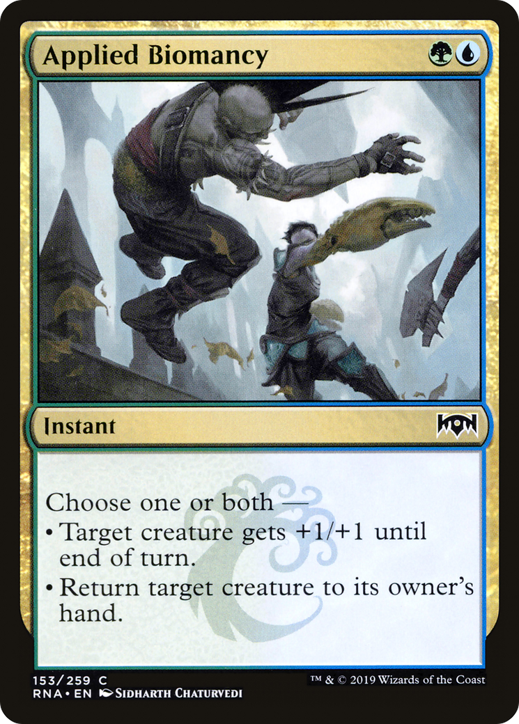 Image of Applied Biomancy (RNA-153) - Ravnica Allegiance Foil