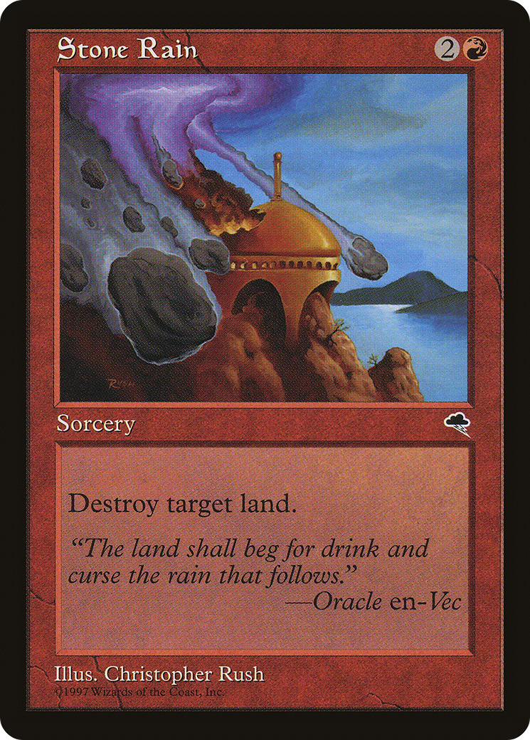 Image of Stone Rain (TMP-206) - Tempest