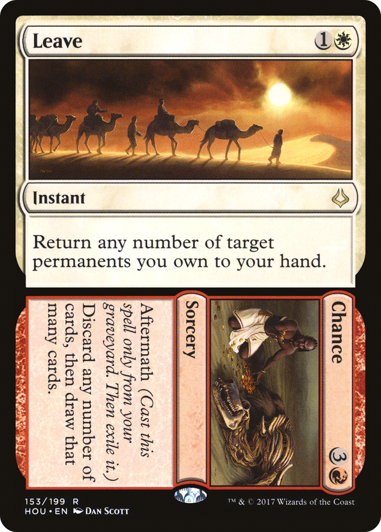 Image of Leave // Chance (HOU-153) - Hour of Devastation