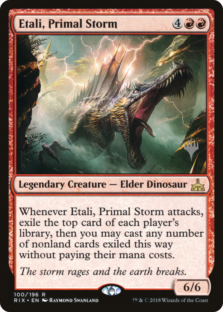Image of Etali, Primal Storm (PPM20-100) - Rivals of Ixalan Promos
