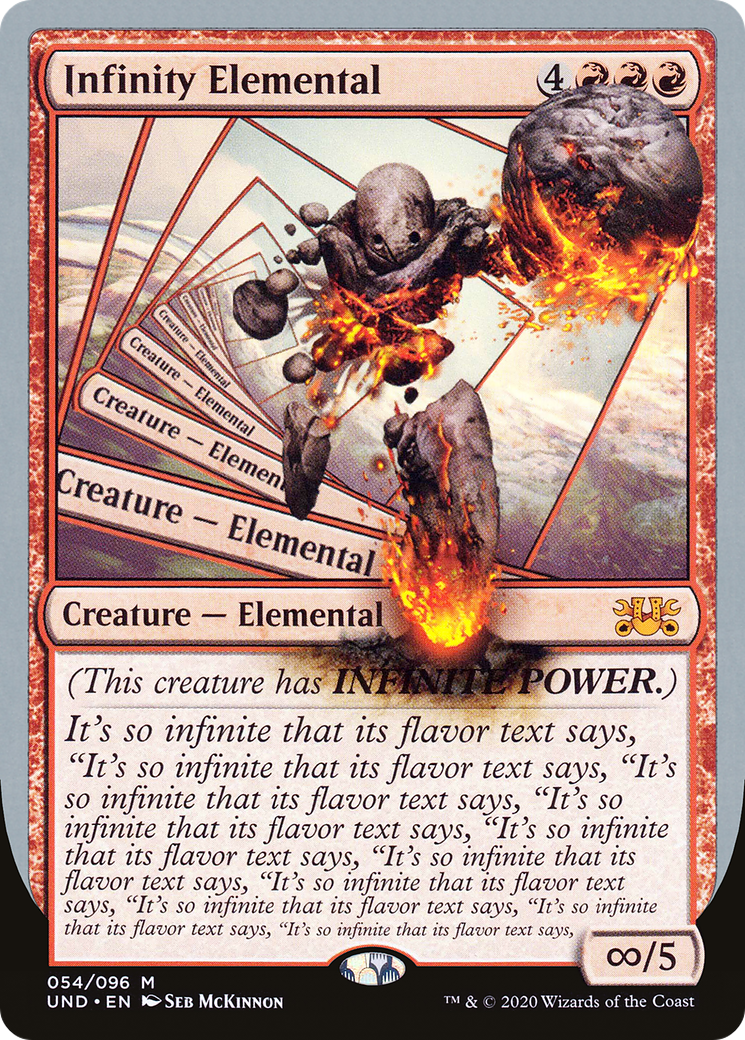 Image of Infinity Elemental (UND-054) - Unsanctioned