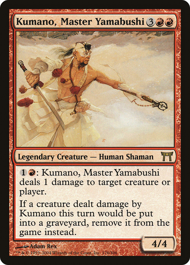 Image of Kumano, Master Yamabushi (CHK-176) - Champions of Kamigawa