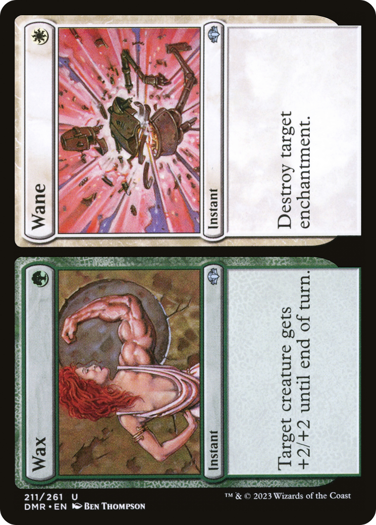 Image of Wax // Wane (DMR-211) - Dominaria Remastered