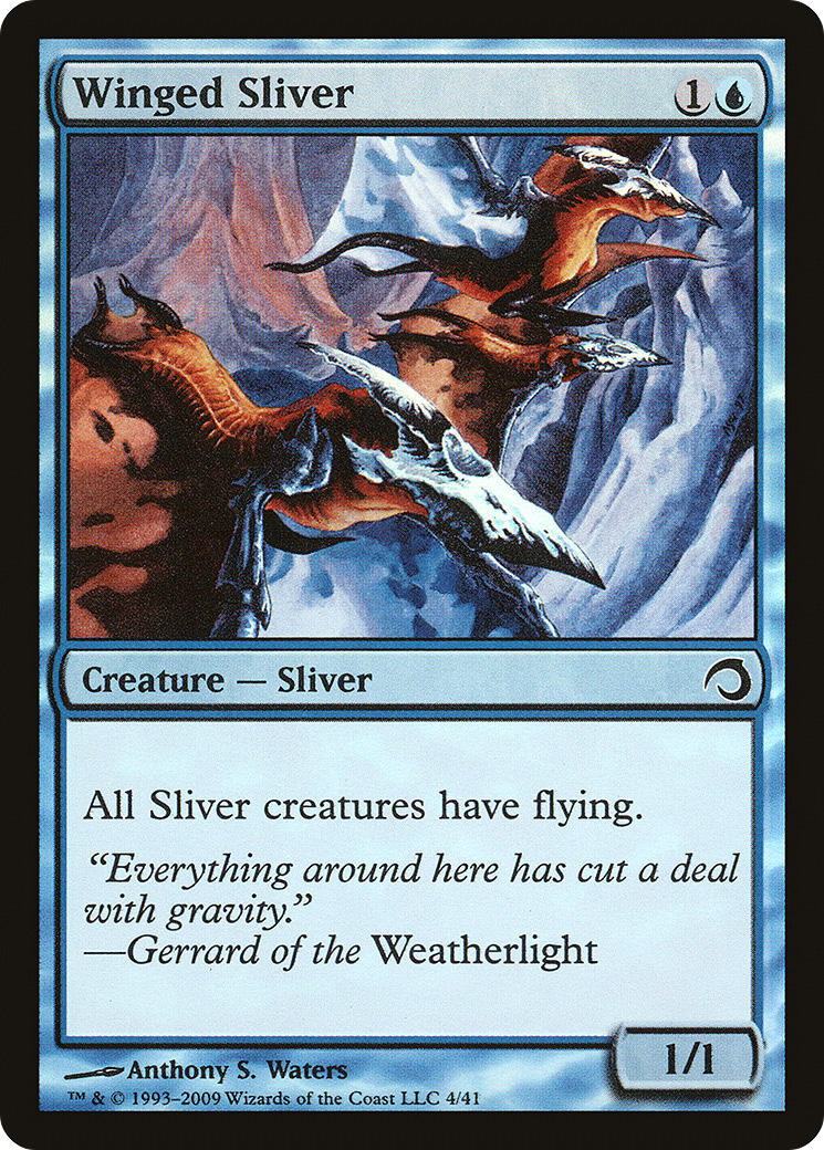 Image of Winged Sliver (PDS-004) - Premium Deck Series: Slivers Foil